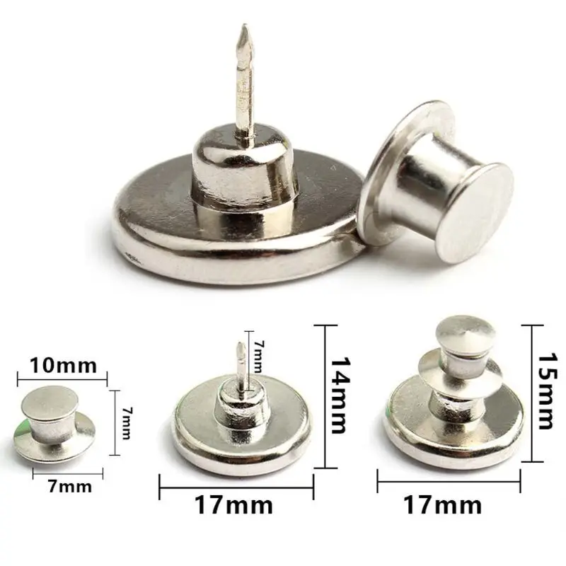 8Pcs/bag Metal Jeans Button Pants Trousers Increase Reduce Waist Buttons DIY Kit | Дом и сад