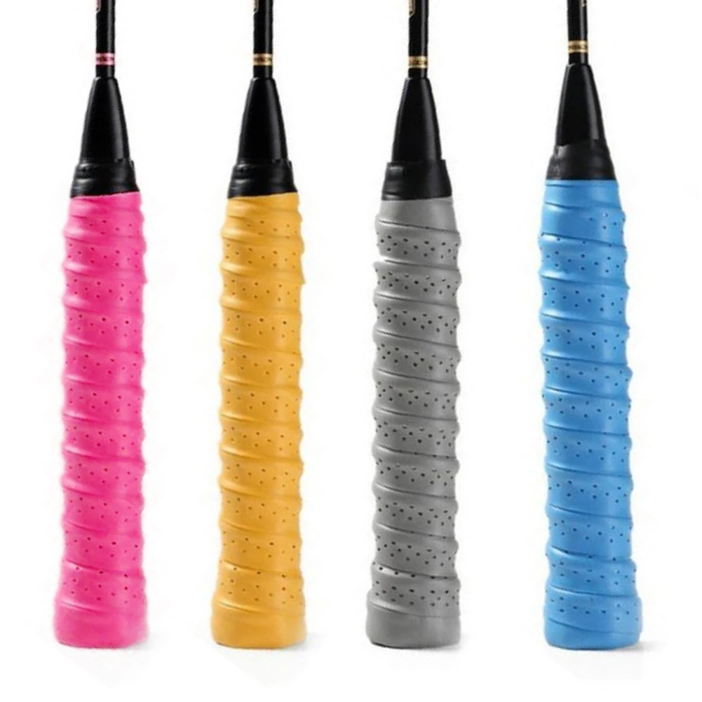 

Tennis Racket Sweatband Anti-slip Breathable Sweat Band Badminton Grip Tape