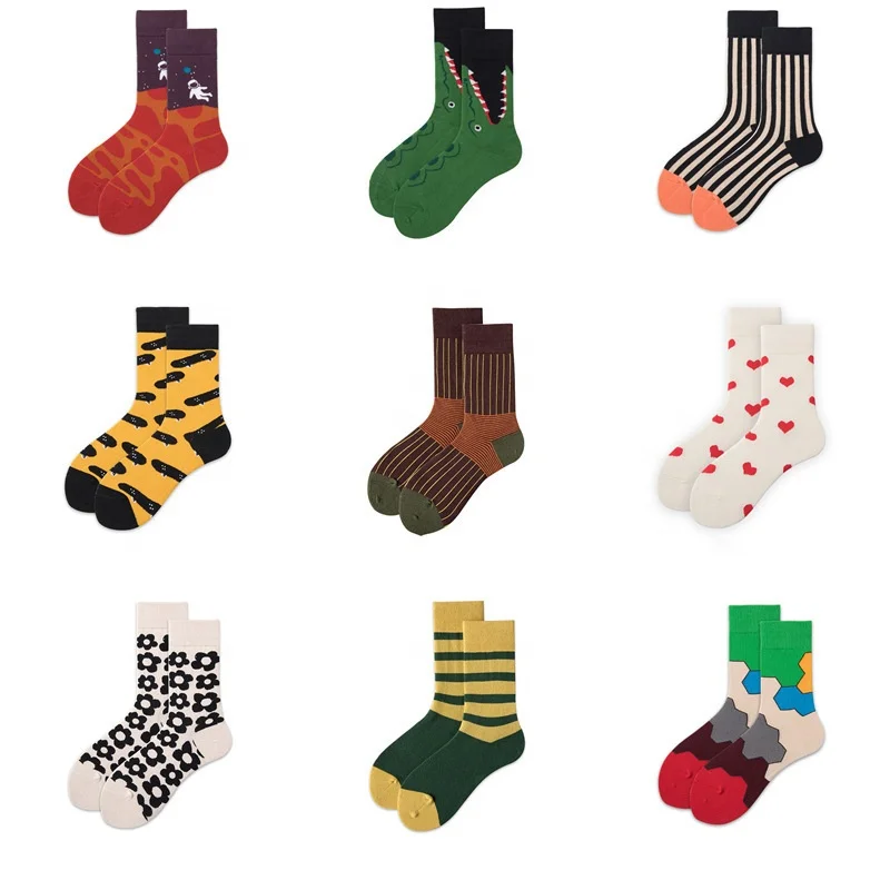 

Autumn and Winter Women Socks Cute Colorful Men Socks Funny Socks for Unisex