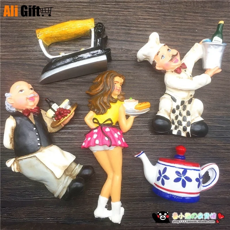 Британский Королевский чайный повар горшок 3D холодильник модель дорожный