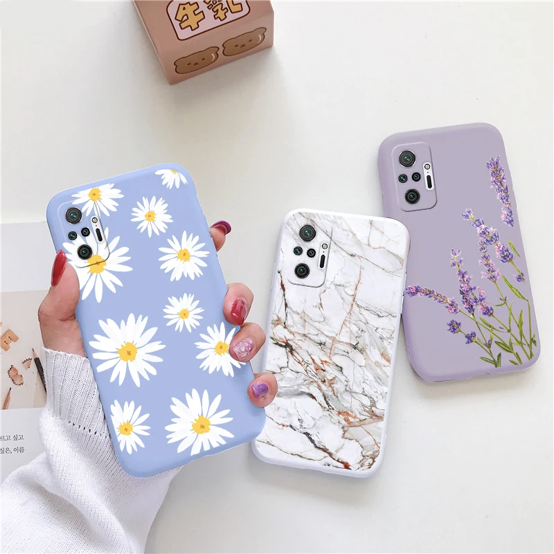 For Xiaomi Redmi Note 10 10S Pro Max Phone Case Silicone Bag Back Cover note10 10pro S Coque Bumper TPU | Мобильные телефоны и