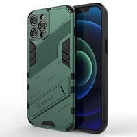 2021 punk armor stand case for iphone 12 pro max 11 cover fashion protection cases for iphone 12 mini x xs xr max back cover