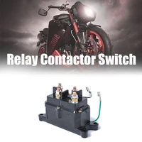new motorcycle 12v solenoid relay contactor winch rocker switch thumb for atvutv universal