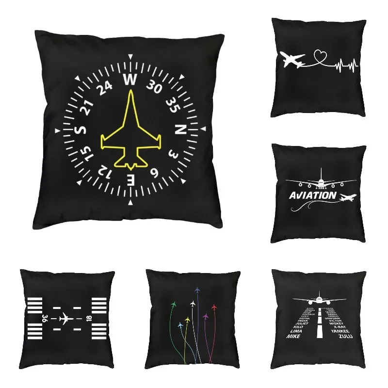 

Наволочки для авиатора Jet Fighter, мягкие бархатные наволочки в скандинавском стиле для дивана, украшение для дома