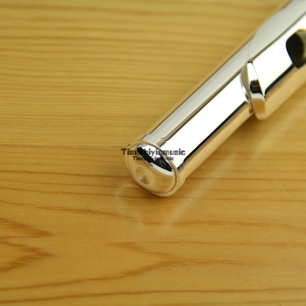 

Excellent Flute mouthpiece Silver plate 1pcs