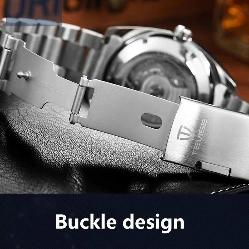 TEVISE Diver часы автоматические механические часы спортивные Топ брендовые Роскошные мужские часы мужские наручные часы montre homme