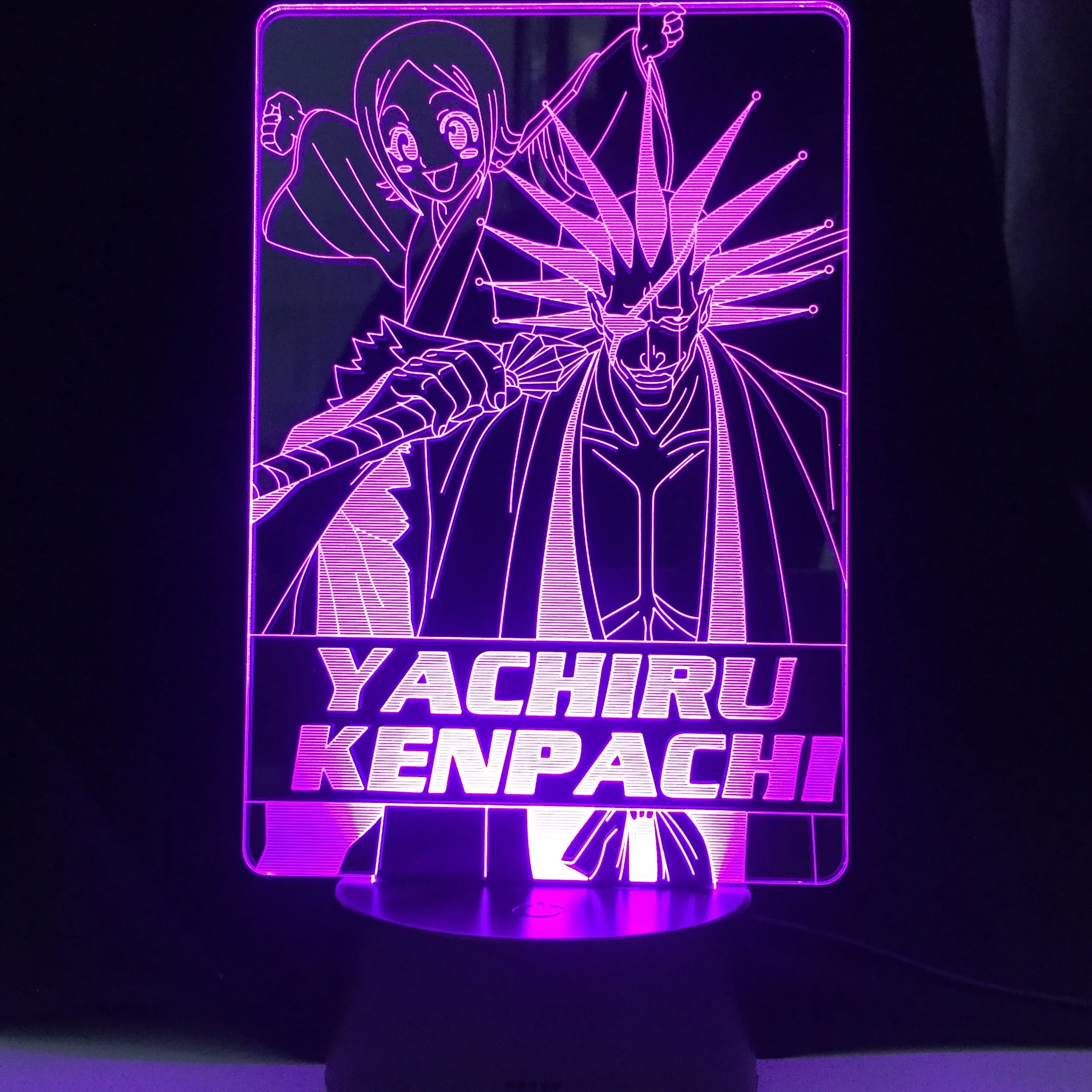 

Yachiru Kenpachi 3d lamp Bleach Kusajishi Led Night Light for Bedroom Decor Birthday Gift Anime 3d Lamp Dropshipping For Men