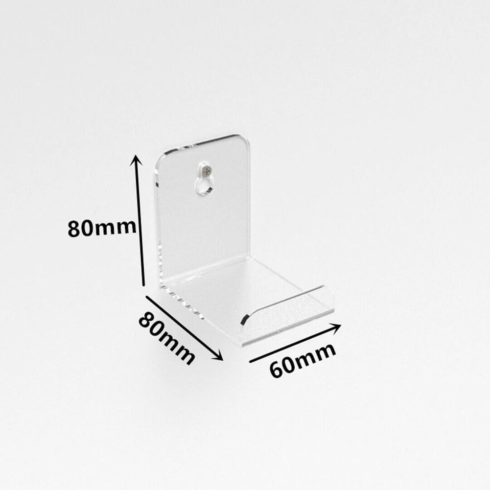

Transparent Acrylic Wall Mount Stand Game Controller Holder Bracket Universal Gamepad Storage Rack For PS5 / For PS4 Controller