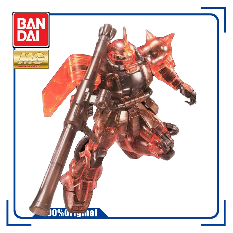 

BANDAI Limit MG 1/100 EXPO MS-06S 2,0 ZAKU2 CLEAR COLOR VER. Сборная модель экшн-фигурки Детские Подарки