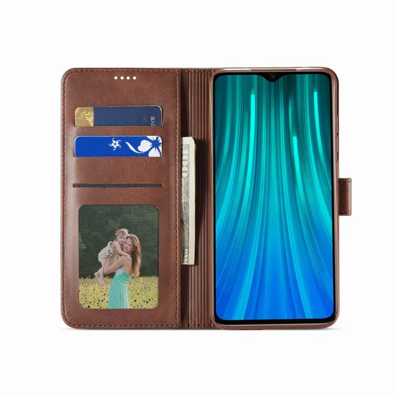 Чехол для Xiaomi Redmi 9 роскошный флип чехол 9A Redmi9 кожаный книжка Магнитный