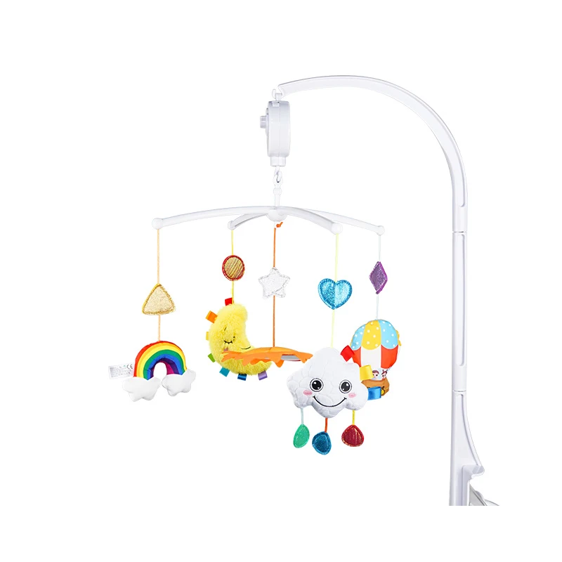 

Jollybaby Cloud Bed Hanging Windbell Mutiple Function Interactive Baby Toys
