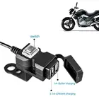 Водонепроницаемое зарядное устройство на руль мотоцикла, 5 В, 1 а2,1 А