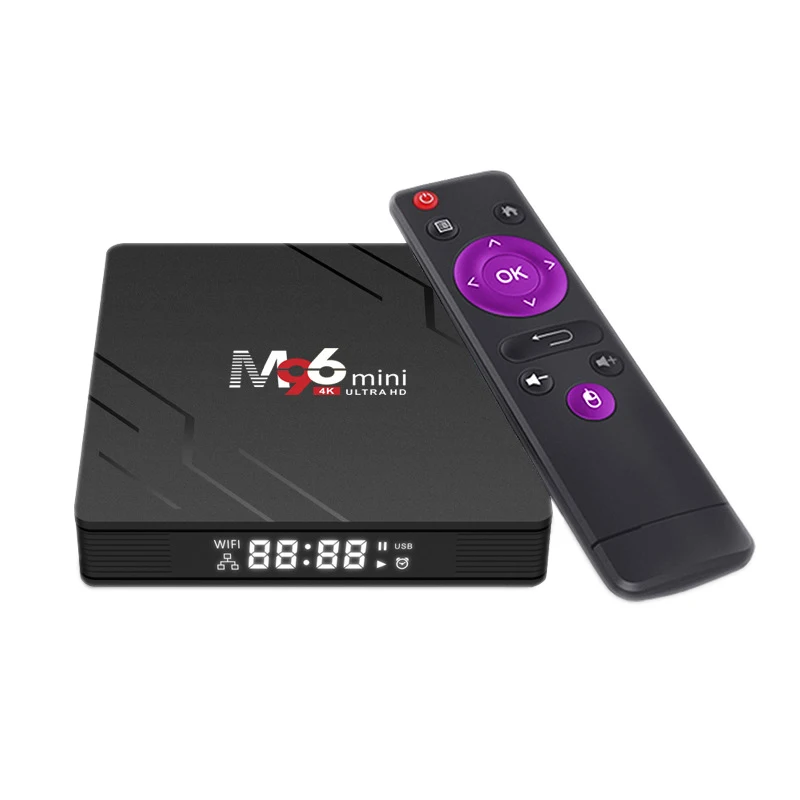 Смарт ТВ коробка Android 9 0 сетевой плеер Ip контейнер под элемент питания 2 ГБ/16GB 4G & 5G