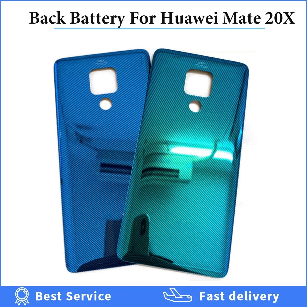 

Battery Back Cover 7.2 inch NEW For Huawei Mate 20 X 20X EVR-L29 EVR-AL00 Rear Door Housing Case Replacement Repair Parts