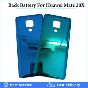 battery back cover 7 2 inch new for huawei mate 20 x 20x evr l29 evr al00 rear door housing case replacement repair parts free global shipping