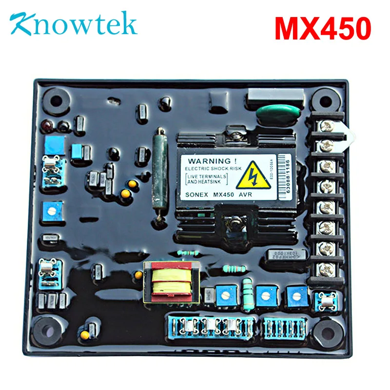 Автоматический регулятор напряжения AVR MX450 для бесщеточного генератора |