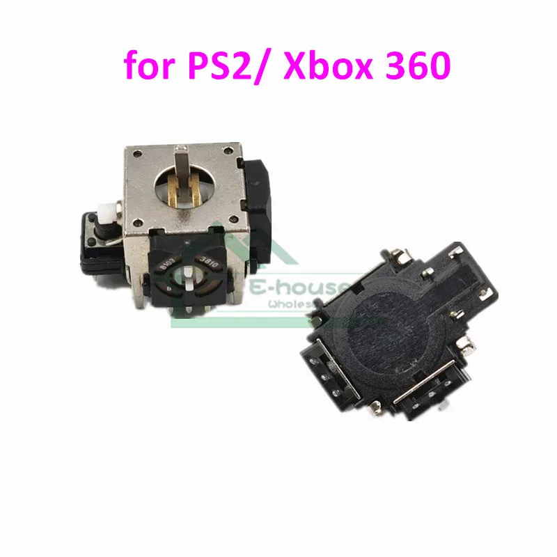 Металлические 3d аналоговые джойстики для XBOX 360 50 шт. запасные стики большого