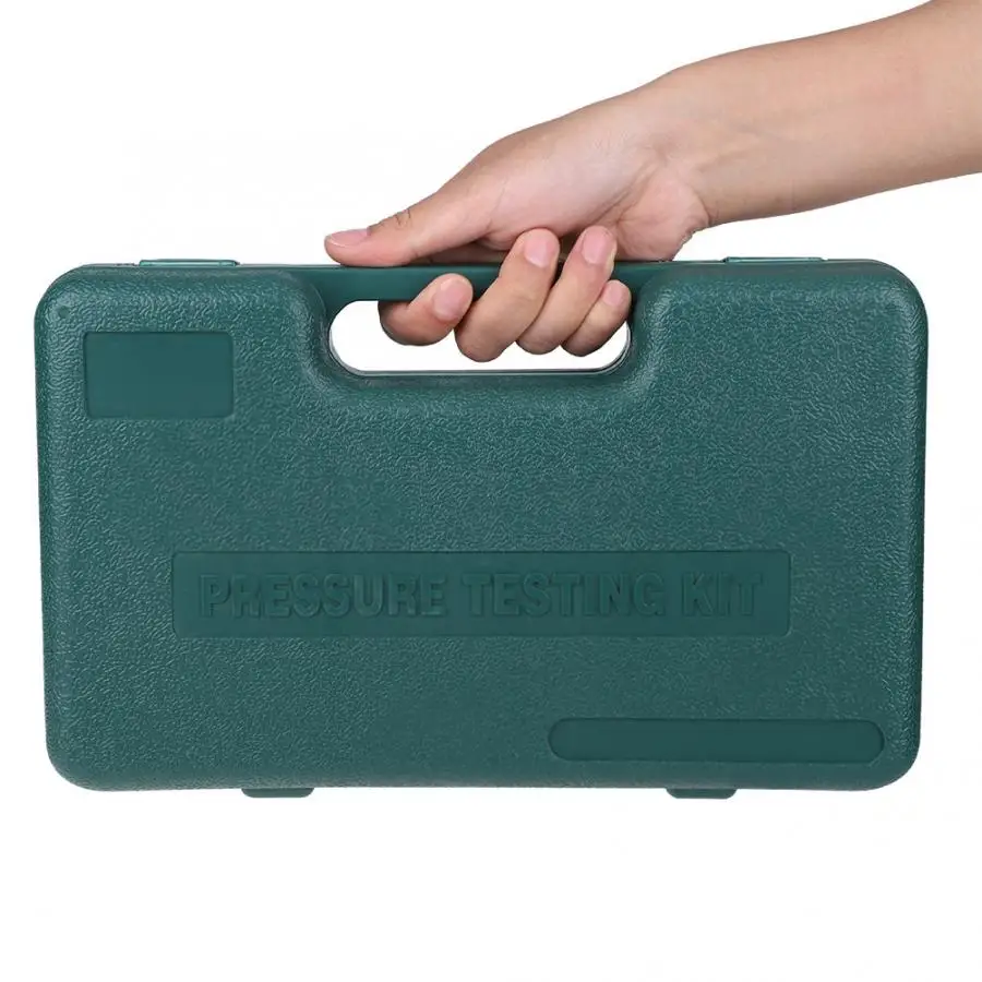 Excavator Hydraulic Pressure Test Kit with Testing Hose Coupling and Gauge Tool
