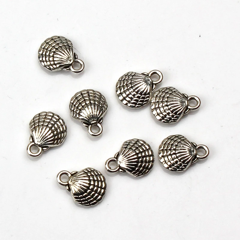 

8pcs Charms Food pizza 13*11mm Antique Tibetan Silver Pendant Finding Accessories DIY Vintage bracelet Necklace Handmade