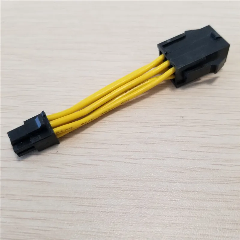 Стандартный PCI-e PCIe 6pin к Mini для MAC видеокарты кабель питания изготовлен из 18AWG