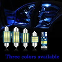 for skoda superb 3 b8 3v 2016 2017 2018 2019 2020 mk3 5pcs car led bulbs interior lamps vanity mirror trunk lights accessories