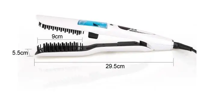 Профессиональный паровой выпрямитель для волос распылитель утюжок щетка