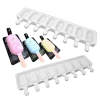 48 cavity food grade silicone ice cream mold homemade fruit juice popsicle molds ice cube maker diy dessert tools freezer mould
