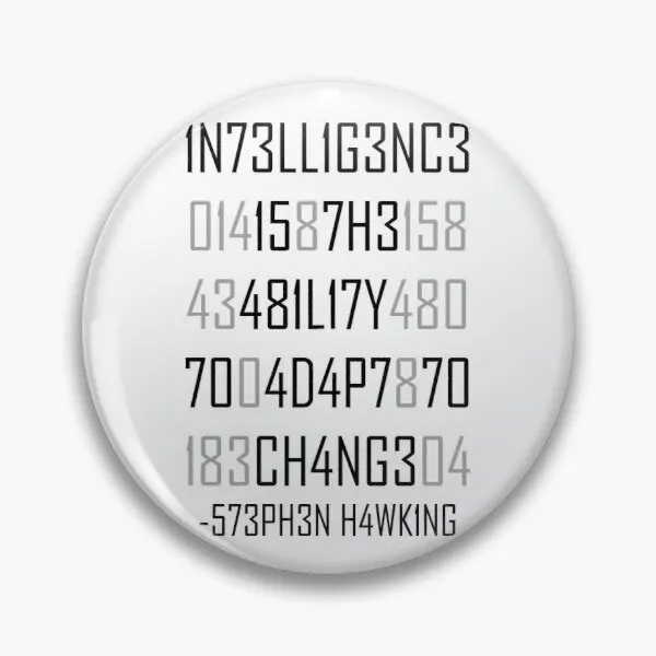 

Adapt Or Die Encoded Customizable Soft Button Pin Fashion Funny Cute Metal Lapel Pin Lover Women Gift Cartoon Jewelry Badge