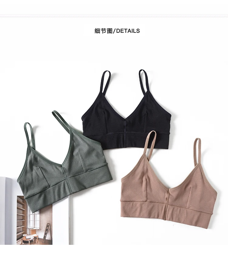 Белый отжимать Bralette сексуальные бюстгальтеры для женщин нижнее белье 3/4 чашки без подкладок с низкой спинкой бюстгальтер топы хлопок пикантное нижнее белье с открытой спиной