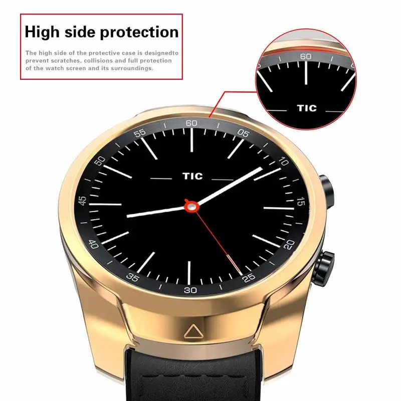 Мягкий защитный чехол из ТПУ для часов Ticwatch Pro Сменный Чехол смарт-часов кожи