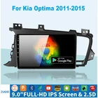 Автомагнитола Carplay RDS на Android 10, мультимедийный плеер с GPS для Kia K5 Optima 3 2011-2015, Авторадио 2DIN, bluetooth, GPS-навигация, 2din dvd