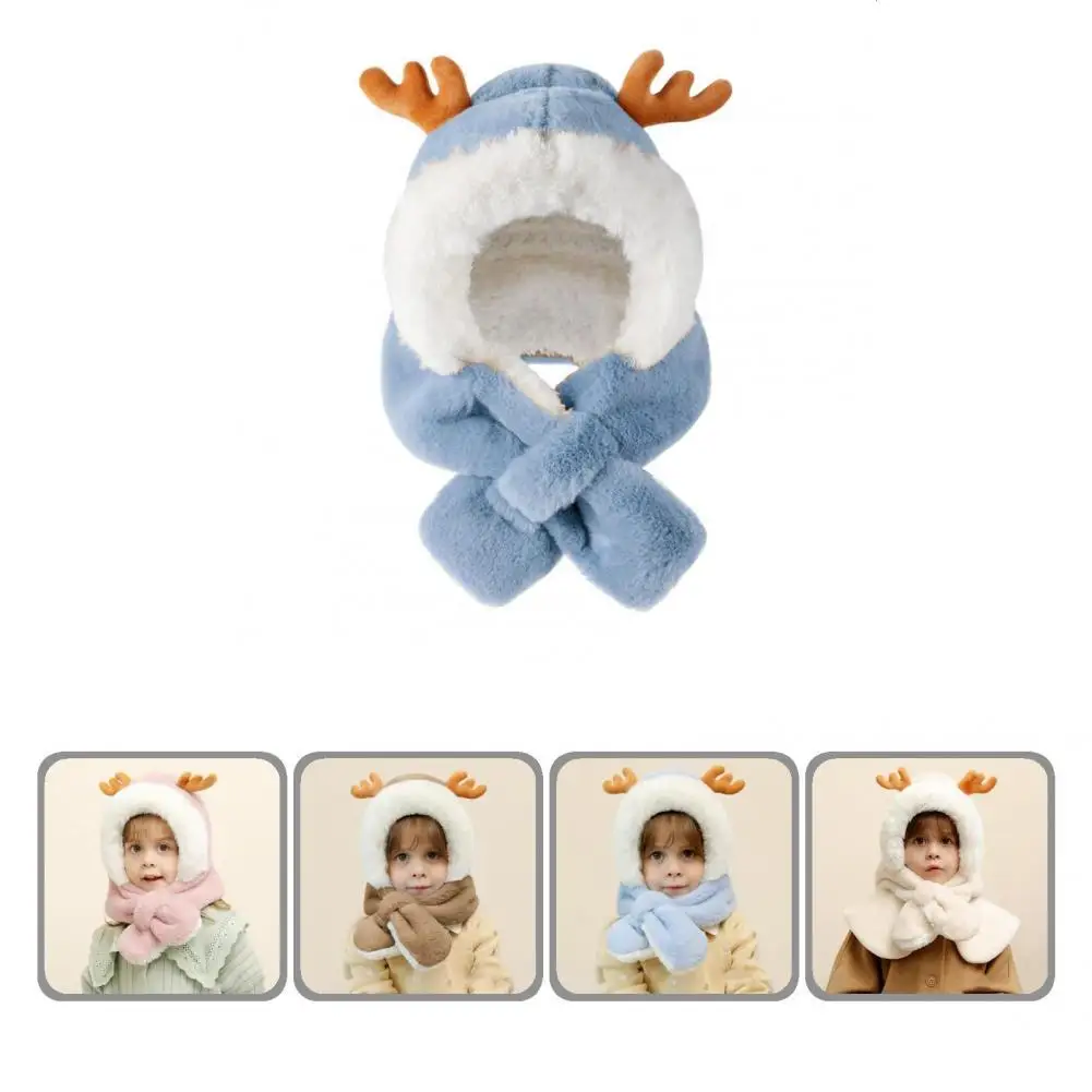 

Children Hat Kids Winter Hat Scarf Set Ear Protect Cap Useful Ear Protect Cap