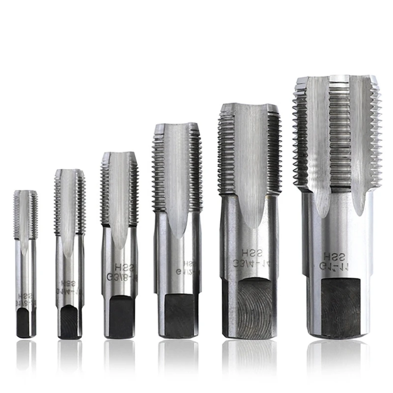 

Piping Thread Taps G1/8-G1 Inch Screw Tap HSS 55 Degree Pipe Tap Threading Tool