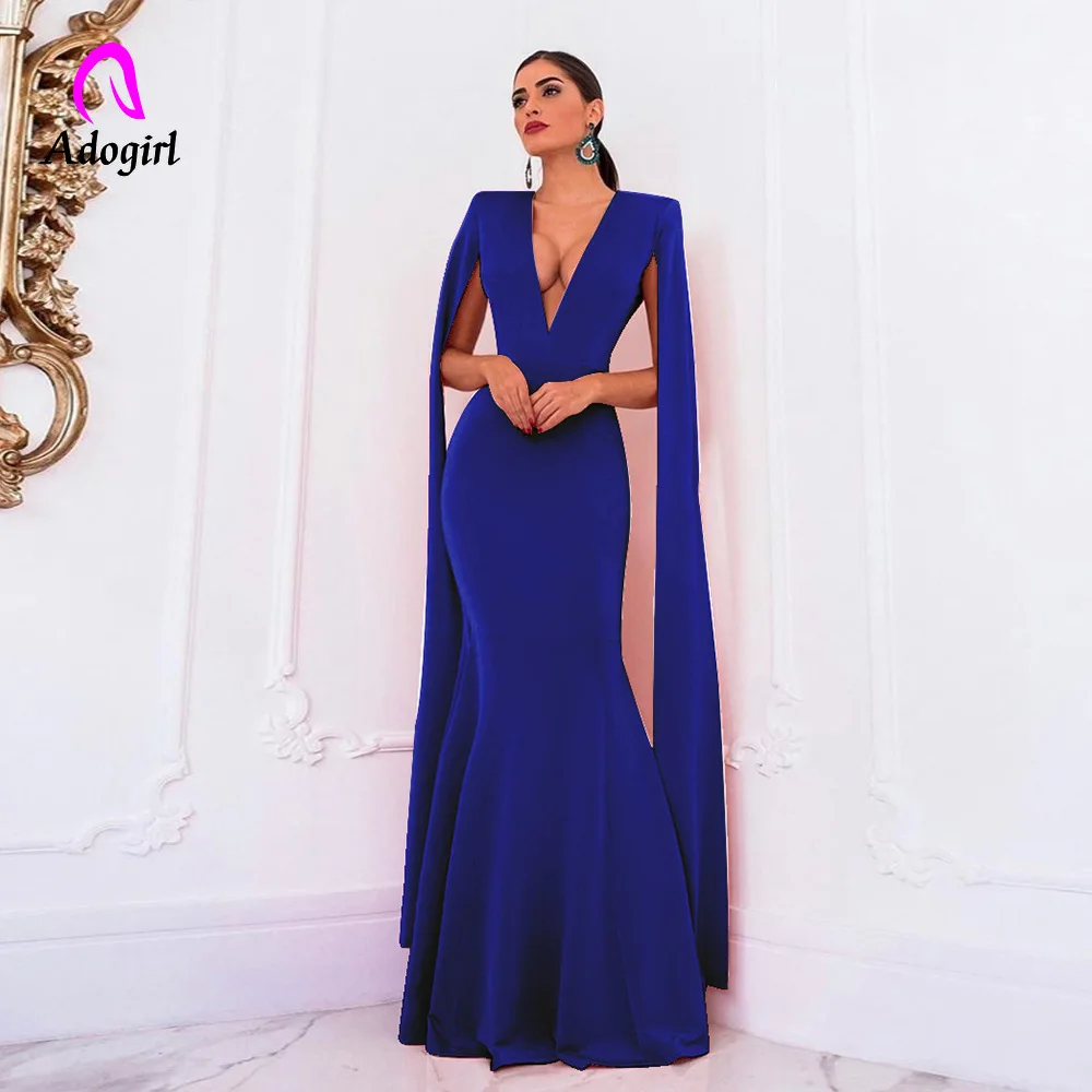 Женское длинное платье Русалка Adogirl розовое банкетное вечернее с открытой спиной