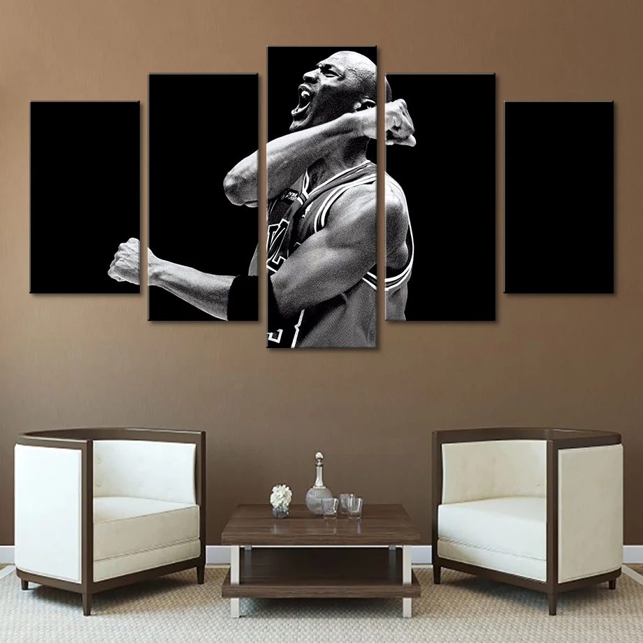 YPHYHD современный 5 шт холст картина печать плакат стены искусства картины