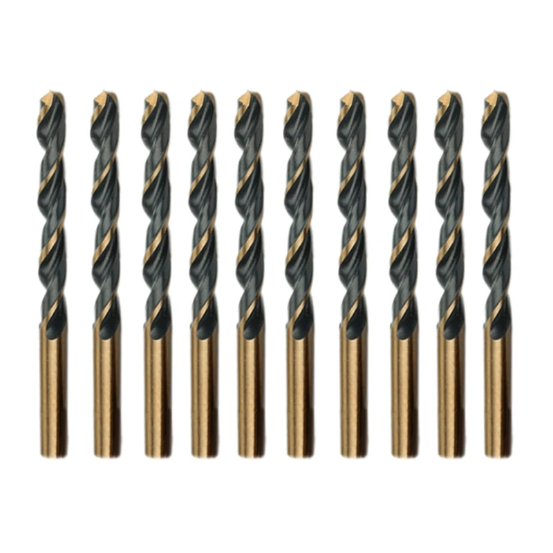 

Twist Drill Bit High Speed Steel 4341 Straight Shank Drill Bit For Electric Hand Drill And Bench Drill