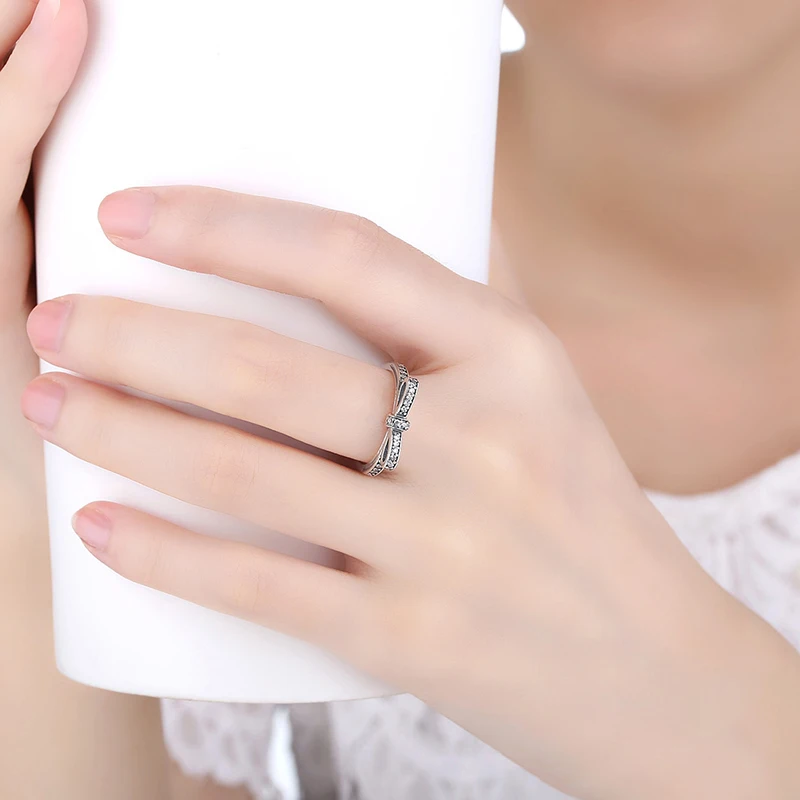 CodeMonkey Лидер продаж 100% 925 пробы Серебряное кольцо для женщин классические кольца