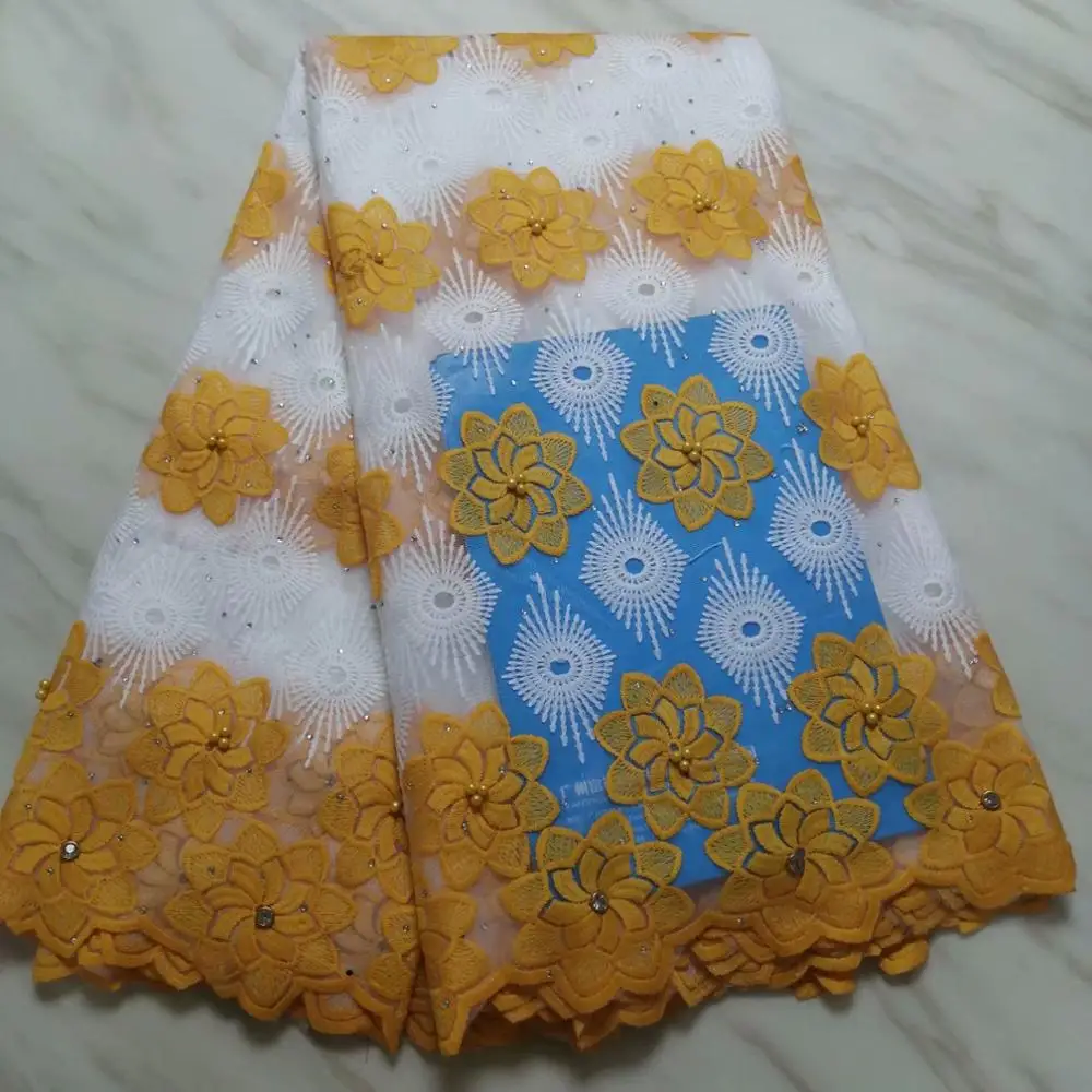 2019 Latest Nigerian lace fabrics embroidered african fabric 2018 high quality cheap wholesale price | Дом и сад