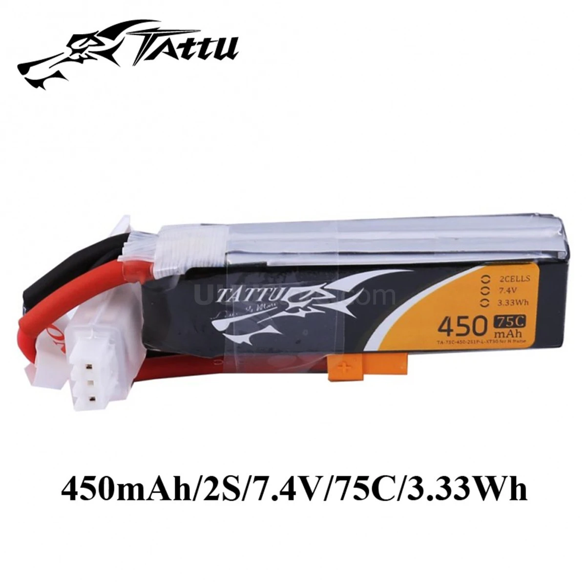 ACE литий-полимерный аккумулятор Tattu 7 4 v 6 450mAh 1s 2s 3s 4s 75C 95C с разъемом XT30 длинные