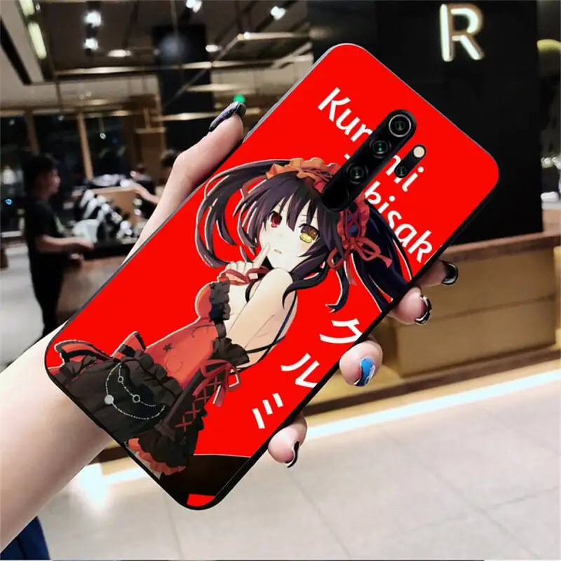 Высококачественный чехол для телефона Tokisaki Kurumi Redmi Note 8 8A 8T 7 6 6A 5 5A 4 4X 4A Go Pro |