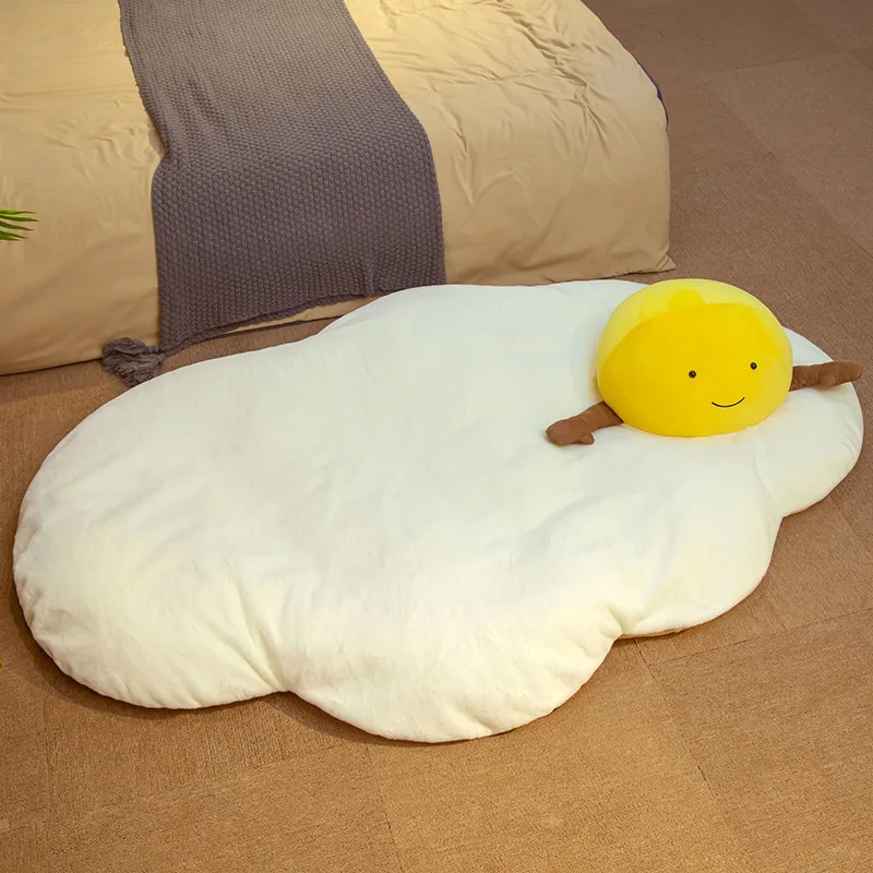 65 см симпатичные с помпоном в виде яйца Шлепанцы плюшевая подушка Мягкие