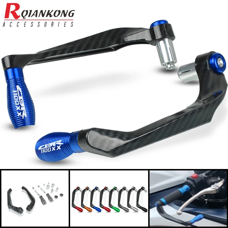 7/8 &quot22 мм мотоциклетные ручки на Руль с ЧПУ Защита Рычаги Тормозная система