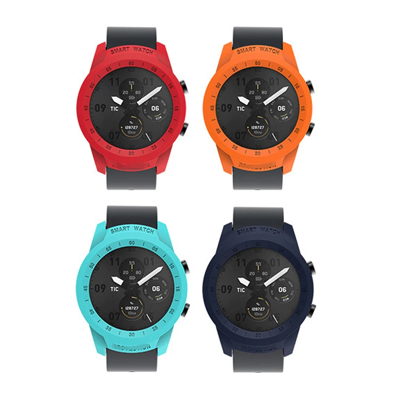 Матовый Жесткий чехол из поликарбоната с рамкой по краю защитный стеклянный для