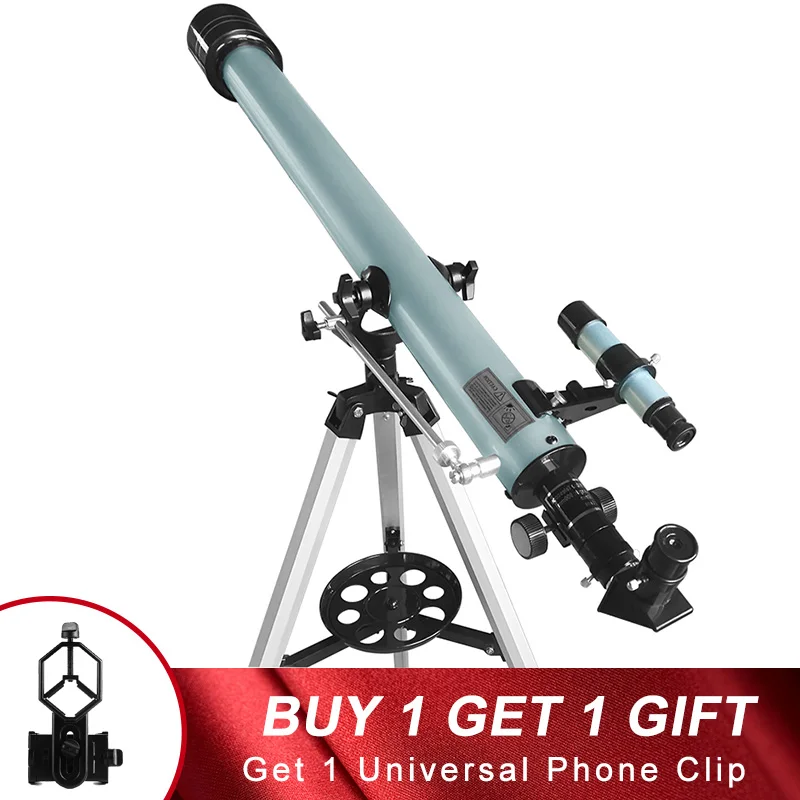 Профессиональный астрономический телескоп 675X HD Stargazing с глубоким небом и ночным