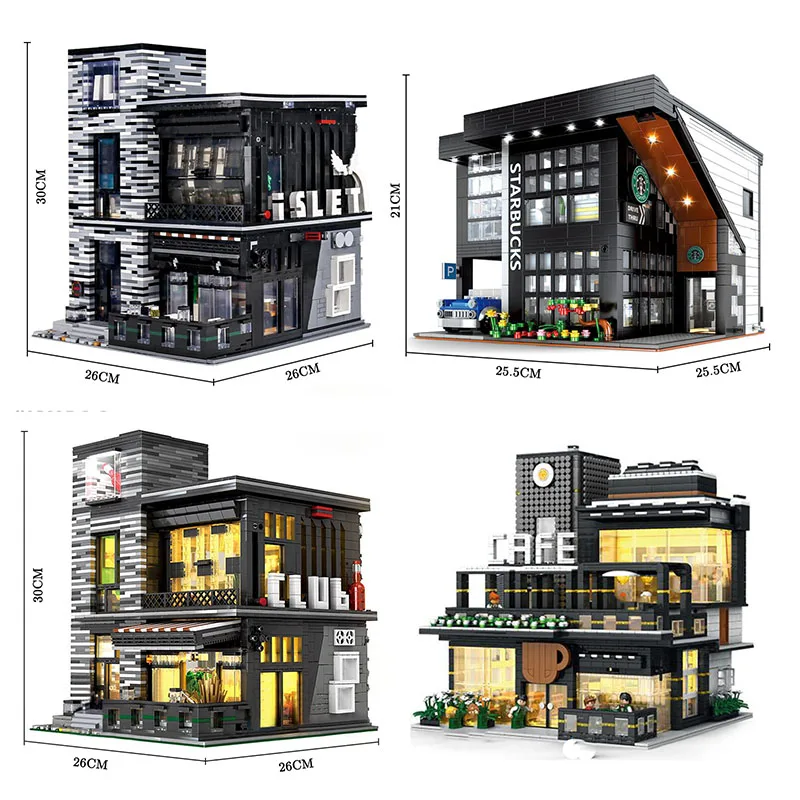 

Конструктор Moc Club Bar, кубики, 3622 шт.
