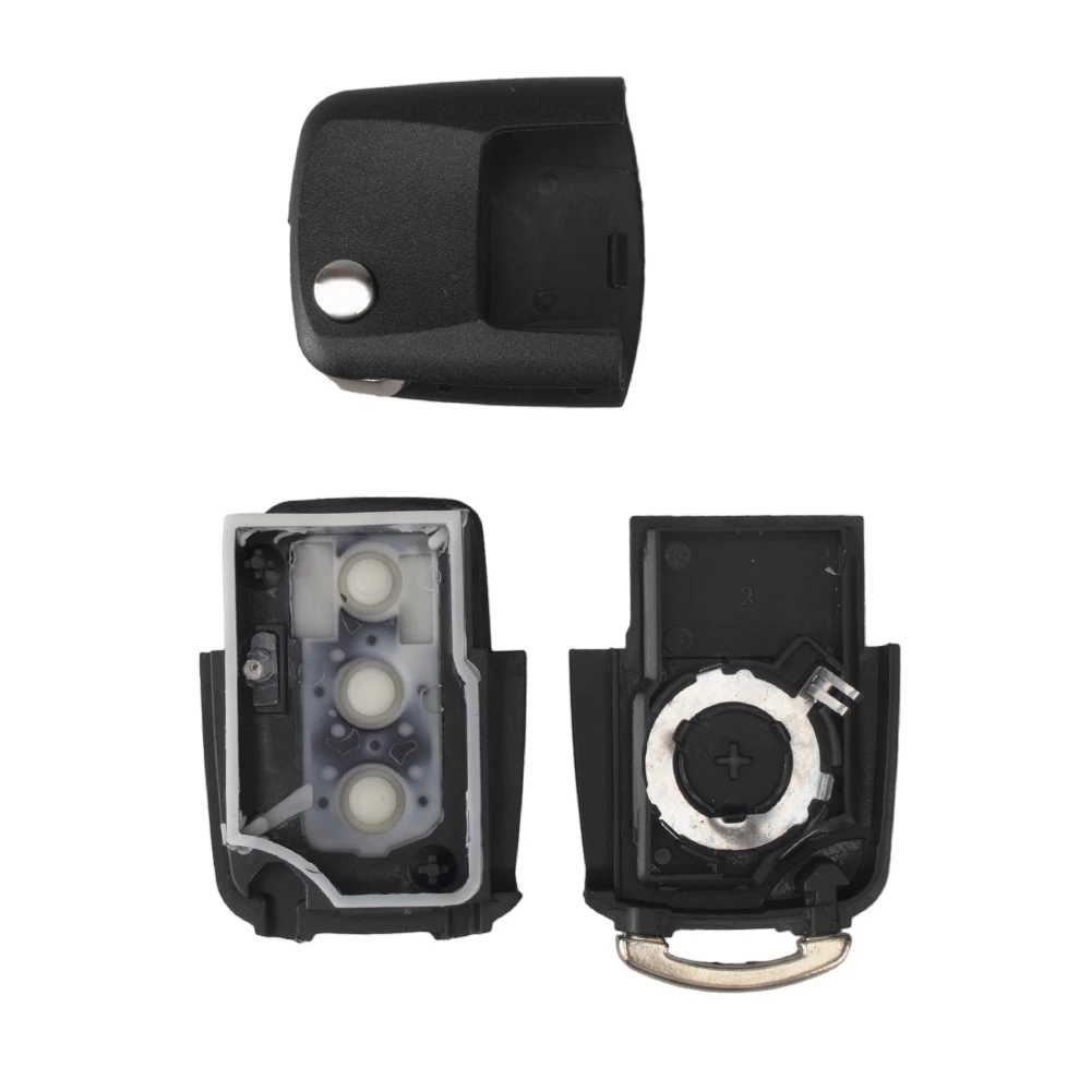 Складной автомобильный ключ KEYYOU с 3 кнопками без лезвия чехол для ключа VW Jetta Beetle