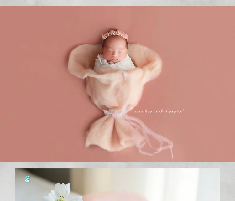 50*100 см шерстяное одеяло для фотосессии, тонкие обертки для новорожденных, одеяло, аксессуары для фотосессии, различные цвета