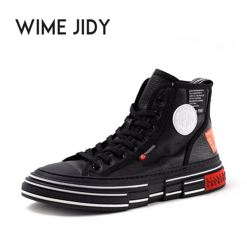 Мужская обувь из вулканизированной кожи натуральной Цвет Черный коллекция 2019