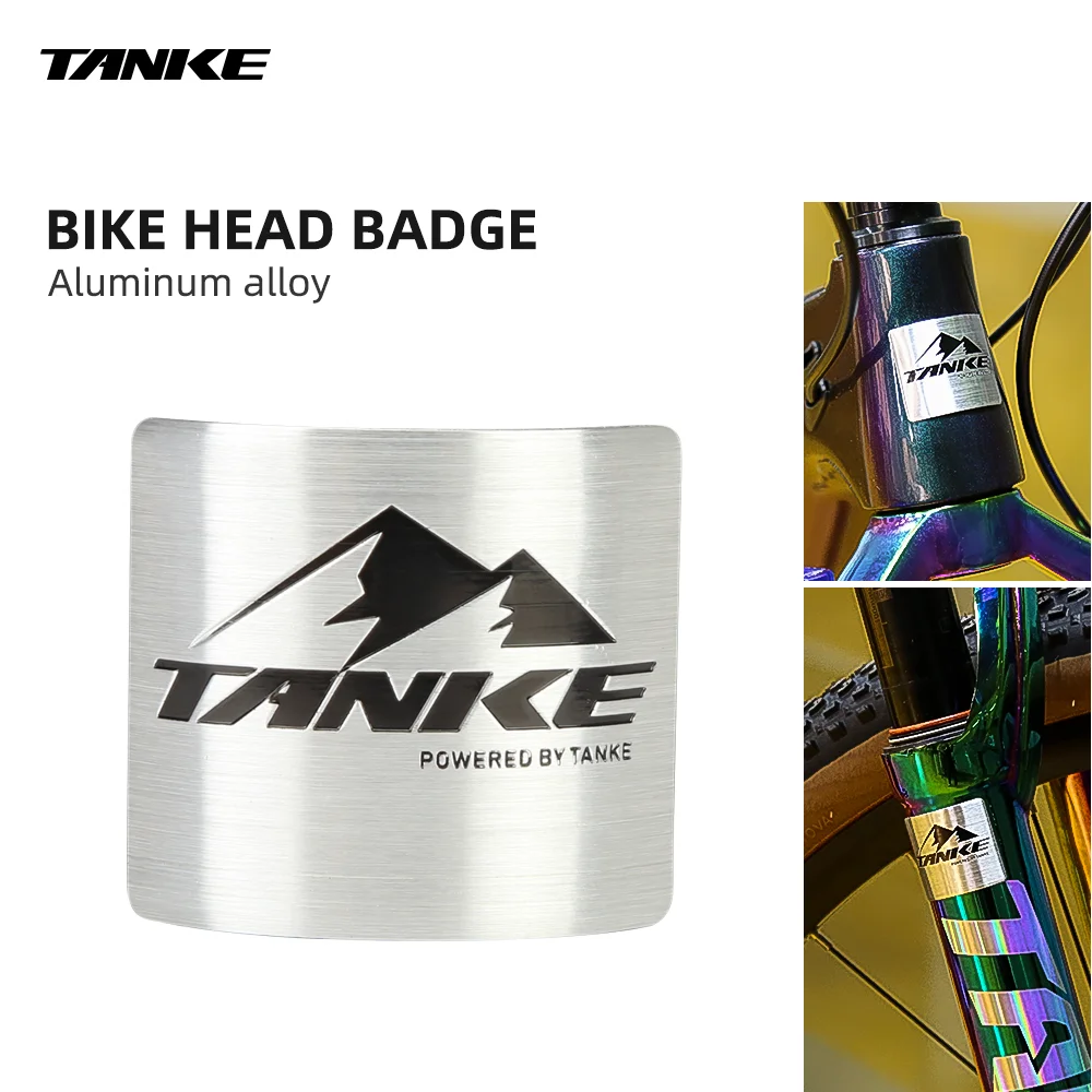 Бейдж на велосипедную головку от TANKE наклейки для BMX складная Наклейка На горный