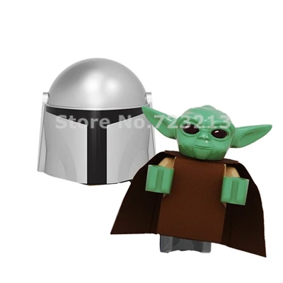 Bounty Hunter Kamino Fett Building Blocks Set - Feleph Single Sale Head Face SW Figure Model Toys for Children image 3